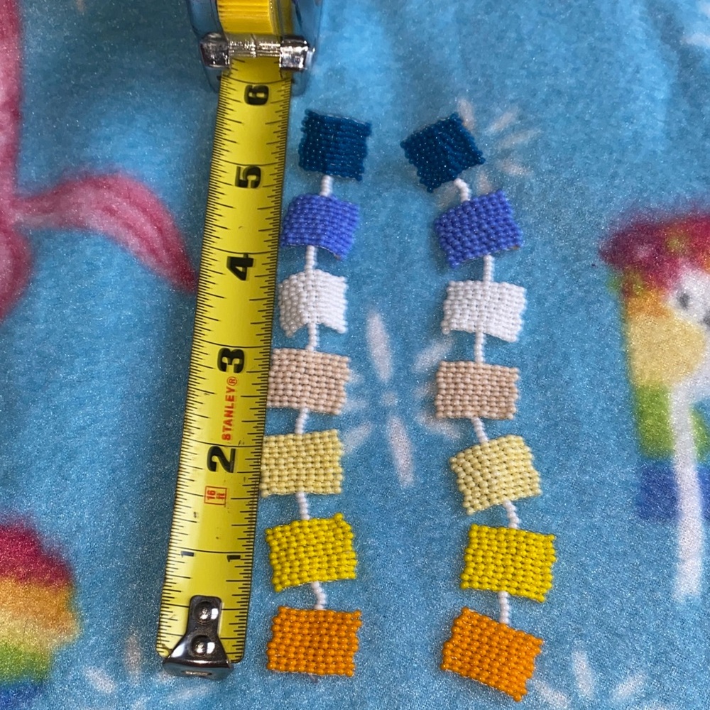 Colorful Beaded Earrings